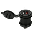 thumbnail image 2 of Car Mobile Phone Fast Charging,Waterproof Dual USB Car Waterproof Car Charger Car Fast Charging Striking Appearance, 2 of 14