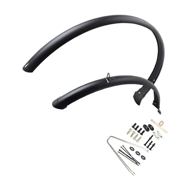 Guardoinrt 2Pcs Road Bicycles Fenders Full Cover Guards Rings 2 Quick Bike Mountain Mud Without Release Without 2 Rings