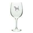 thumbnail image 1 of Beagle Deep Etched 19 oz Classic Red Wine Glass, 1 of 1