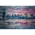 thumbnail image 2 of Parvez Taj  'Long Island Evening' Painting Print on Brushed Aluminum 36 x 24, 2 of 5