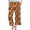 00-Orange1541, variant on WOYY Girls Halloween Pajama Pants Allover Print Soft Elastic Waist Sleep Pants, Sizes 3-14