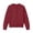 Wine, variant on Xaqiouau Little Girls Button Down Cardigan Sweater Crew Neck Long Sleeve Knitted Solid Color Casual Coat Fall Winter School Daily Wear Beige 6-7Years