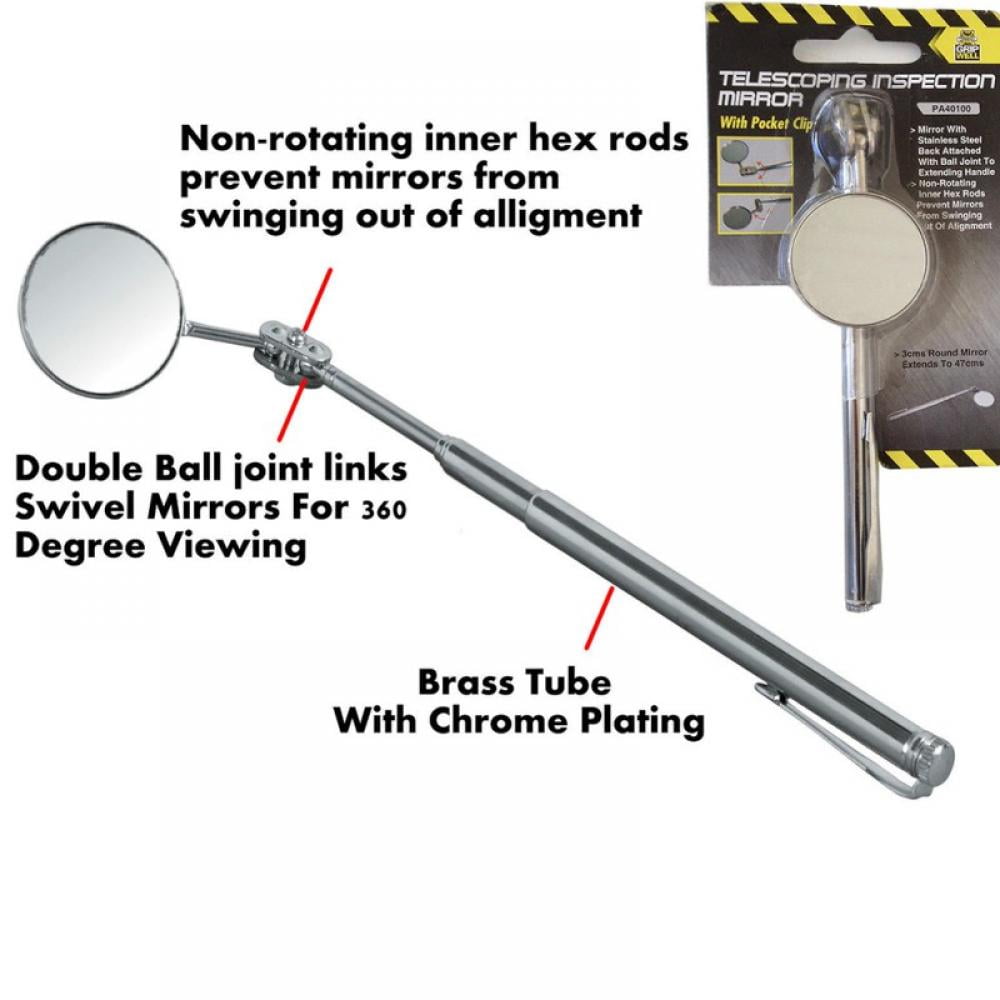 Universal Folding Telescopic Inspection Mirror