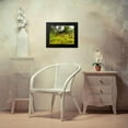 thumbnail image 4 of Grayscale 14x12 Black Modern Framed Museum Art Print Titled - Miniature Forest I, 4 of 5