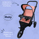 thumbnail image 3 of Carriola de Juguete iBaby Nera para Muñecas tipo Jogger 3 Ruedas con Canastilla y Toldo, 3 of 6