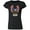 Black, variant on American Eagle USA Flag Print Design Lady T-shirt Funny Tee Color Black Small