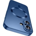 thumbnail image 2 of Para Magsafe fundas de teléfono con carga inalámbrica magnética para iPhone 16 15 14 13 12 11 Pro Max Plus funda trasera para cámara Accesorios Negro Para iPhone 15, 2 of 6