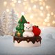 thumbnail image 1 of ¡Últimas Unidades!, Adornos navideños pequeños de alta calidad, bonitos dibujos animados, adornos decorativos de Papá Noel, regalos Akmoler, 1 of 7