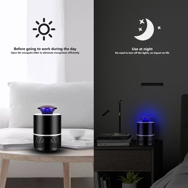 Lámpara LED antimosquitos trampa para moscas con USB repelente de insectos Ehuebsd trampa para moscas Exterminador de insectos para habitación y dormitorio envío directo