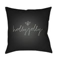 thumbnail image 2 of Surya  Holly Jolly II Square Throw Pillow - Black & White - 18 x 18 x 4 in., 2 of 2