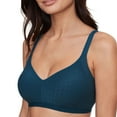 thumbnail image 3 of Warners Easy Does It Underarm Smoothing with Seamless Stretch Wireless Lightly Lined Comfort Bra RM3911F Color: Purple Velvet Size: LARGE, 3 of 4