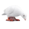 thumbnail image 3 of Adorno De Paloma Blanca, Decoración De Palomas Blancas Artificiales, Ayuda De Entrenamiento, Estilo Pastoral, Alta Simulación, Resina Sintética Detallada Fina Para El Hogar ANGGREK Paloma blanca con la cabeza hacia abajo para comer, 3 of 8