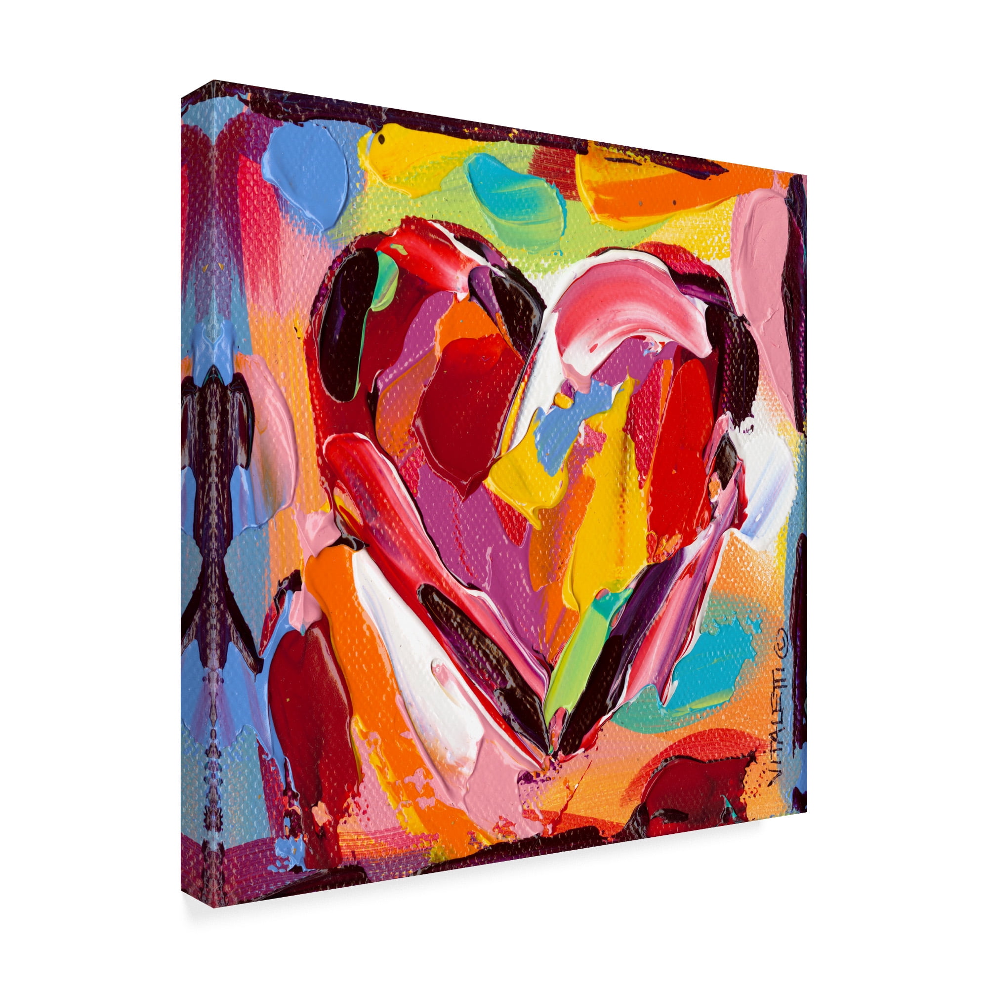 Trademark Fine Art 'Colorful Expressions I' Canvas Art by Carolee Vitaletti