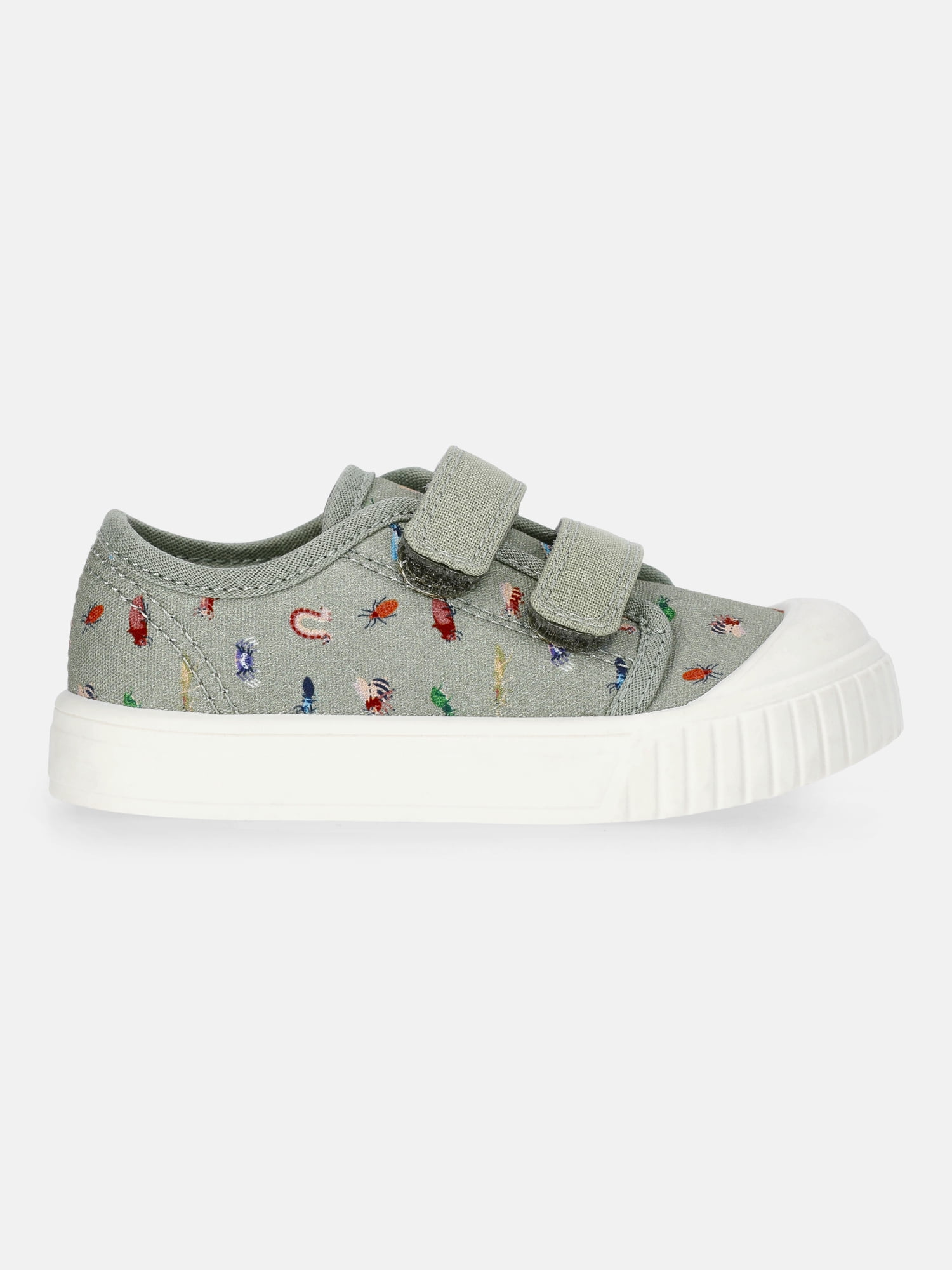 Wonder Nation Baby and Toddler Boys Two-Strap Bump Toe Sneakers