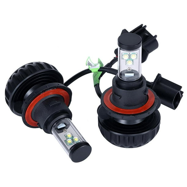 H13 Led Headlight Bulbs,BEAMNOVA 2pcs H13 9008 LED light Bulbs for Cars