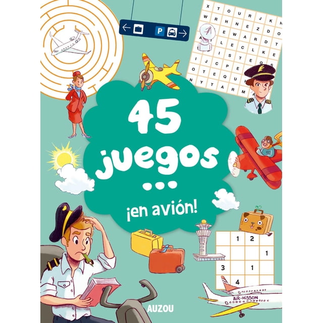 45 juegos en avión