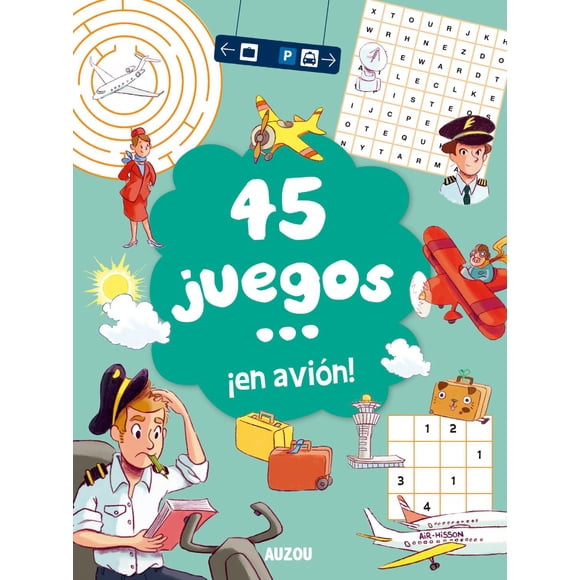 45 juegos en avión