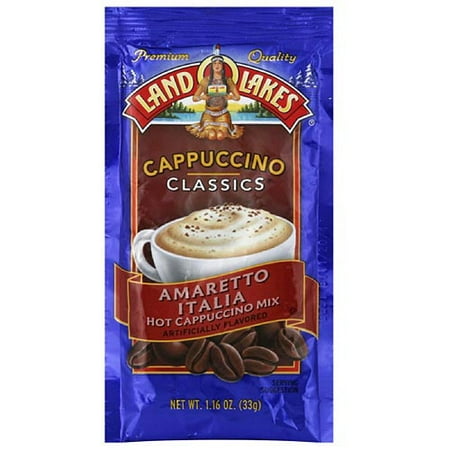 Land O Lakes Cappuccino Classics Amaretto Italia Hot Cocoa Mix, 1.16 oz, 12 ct