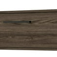 thumbnail image 3 of 33 Inch Modern Coffee Table, Drop Down Door Storage, Wood Grains, Brown - Saltoro Sherpi, 3 of 5