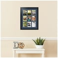 thumbnail image 2 of ArtToFrames Collage Photo Picture Frame with 9 - 3.5x5" Openings, Framed in Black with Midnight Blue and Black Mats (CDM-3926-1045), 2 of 8