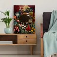 thumbnail image 5 of Hedgehog Forest Animal Canvas Print, Cute Decor for Living Room Bedroom Office Cafe Hotel Entryway Decor, 5 of 8