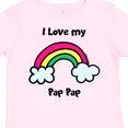 thumbnail image 4 of Inktastic I Love My Pap Pap Boys or Girls Toddler T-Shirt, 4 of 5