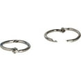 thumbnail image 6 of Business Source Standard Book Rings 1" Diameter - Silver - Nickel Plated - 500 / Bundle, 6 of 7