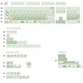 thumbnail image 4 of 148Keys PBT Key Cap Juego de teclas PBT de 5 caras para 61/64/68/78/84/87/96/98/104/108, 4 of 7