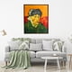 thumbnail image 4 of Cuadro Autorretrato con Oreja Cortada y Pipa de Vicent Van Gogh Maxigráfica Shop Cuadro Retrato Abstracto, 4 of 6
