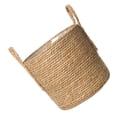 thumbnail image 3 of Seagrass Belly Basket 25CM Planter Cover Vintage Hamper, 3 of 6