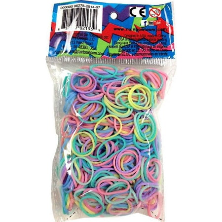 Rainbow Loom Pastel Rubber Bands Refill Pack [600 ct] - Walmart.com