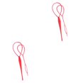 thumbnail image 2 of Soidarity 2 uds accesorios mágicos para el cabello buen DIY peinado para el cabello decoración de plástico para el cabello para rojo 2piezas, 2 of 6