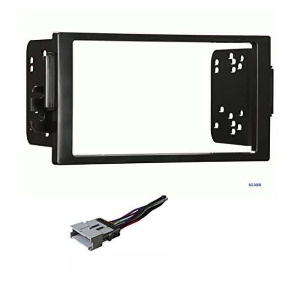 Car Stereo Dash Kit and Wire Harness for Installing a new Double Din