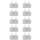 thumbnail image 1 of Cubierta de protección Fiudx para enchufes de alimentación de dos y tres orificios para prevención de descargas eléctricas 10 piezas, 1 of 2