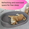 thumbnail image 4 of Extra Large Orthopedic Dog Bed - Plush Removable Washable Cover, 4 Seasons Cooling Support For Large Breed Dogs, Kennel Crate Pad Pet Sofa Mat, 4 of 6