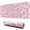 Pink and Pink, variant on Long Mouse Pads for Desk,Pink and Pink Of Leopard Print Desk Mats on Top Of Desks, Desk Mouse Pad Extra Large with 3mm Non-Slip Base and Stitched Edge for Gaming,Office,Work,Home 31.5"x11.8"