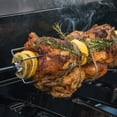 thumbnail image 3 of Spire 32 in. Stainless Steel Rotisserie Grilling Kit with Motor, 3 of 7
