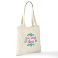 thumbnail image 6 of CafePress - Live Laugh Love Tote Bag - Unisex Canvas Tote Bag, Beige, 1-Piece, 6 of 6