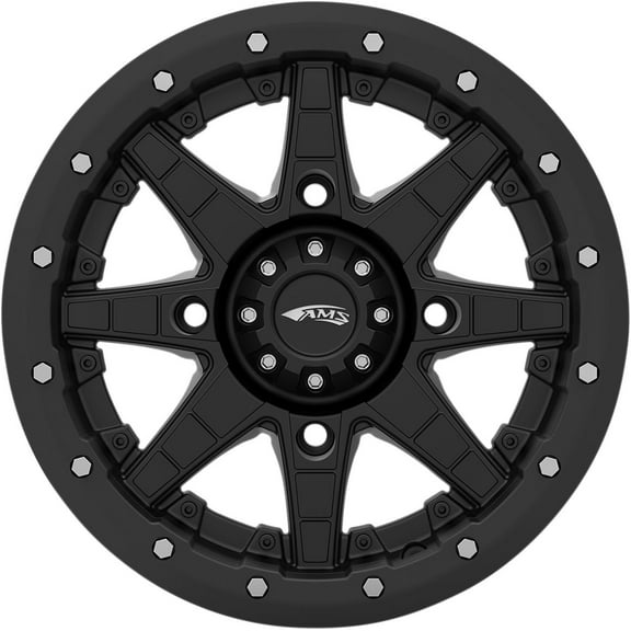 AMS Roll'n 106 Cast Front/Rear Aluminum Wheel 14X7 4/137 5 2 (4753-046AS)