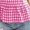 Hot Pink, variant on Women's Slim-Fit Camisole Casual Knit Peplum Round Neck Blouse Summer Plaid Shirts Sleeveless Soft Tank Top for Womens,M-XXL