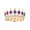 A, variant on Luxurious Women's Crowns with Rhinestones Birthday Party Hairpieces Suitable for Weddings Proms and Special Occasion
