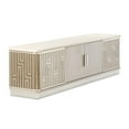 thumbnail image 5 of Michael Amini Roxbury Park Wood & Marble Media Cabinet in Slate Ash, 5 of 10
