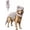 Gray, variant on Pet Dinosaur Costume, Soft Plush T-Rex Skeleton Halloween Costume for Dogs | Cosplay Clothes for Medium & Large Dog and Cats Funny Adorable Glow-in-the-Dark Dino Outfits Big Breeds For Party Family