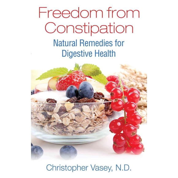 Livre de Poche Freedom from Constipation, Christopher Vasey