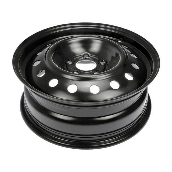 Steel Wheel - Black - 16 Inch - Compatible with 2000 - 2007 Ford Taurus 2001 2002 2003 2004 2005 2006