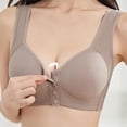 thumbnail image 4 of Wireless Front Closure Push Up Bra for Women Comfortable Lift Support for Mature and Plus Size Figures, 4 of 5