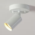 thumbnail image 6 of Globe Electric Modern 6" 1-Light Matte White Track Lighting Spotlight, 6 of 9