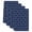 Blue, variant on Black Morocco Microfiber Kitchen Towel, Geometric Leaf Diamond Lattice Abstract Soft Absorbent Dish Towels, Quick Drying Washable Dishcloths for Kitchen Cleaning, Drying Dishes, 18x28 Inches