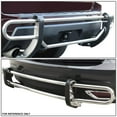 thumbnail image 4 of DNA Motoring RBG-005-SS For 2006 to 2012 Toyota RAV4 XA30 Stainless Steel Double Bar Rear Bumper Protector Guard (Chrome) 07 08 09 10 11, 4 of 4