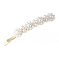 thumbnail image 4 of Pinza para el pelo con perlas Vintage para mujer, pinza para el pelo deslizante de estilo , accesorios para el cabello dorado Hugo  Clip de horquilla de perlas, 4 of 9